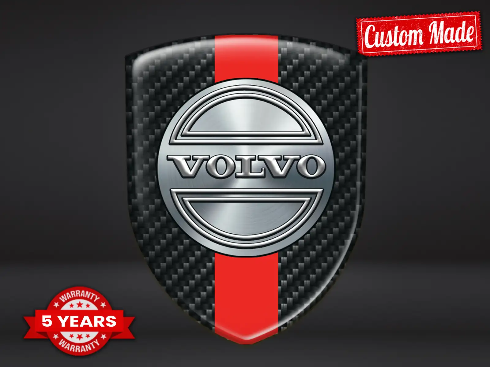 Volvo Pegatinas Logo Impresas Edición Personalizable Minimalista